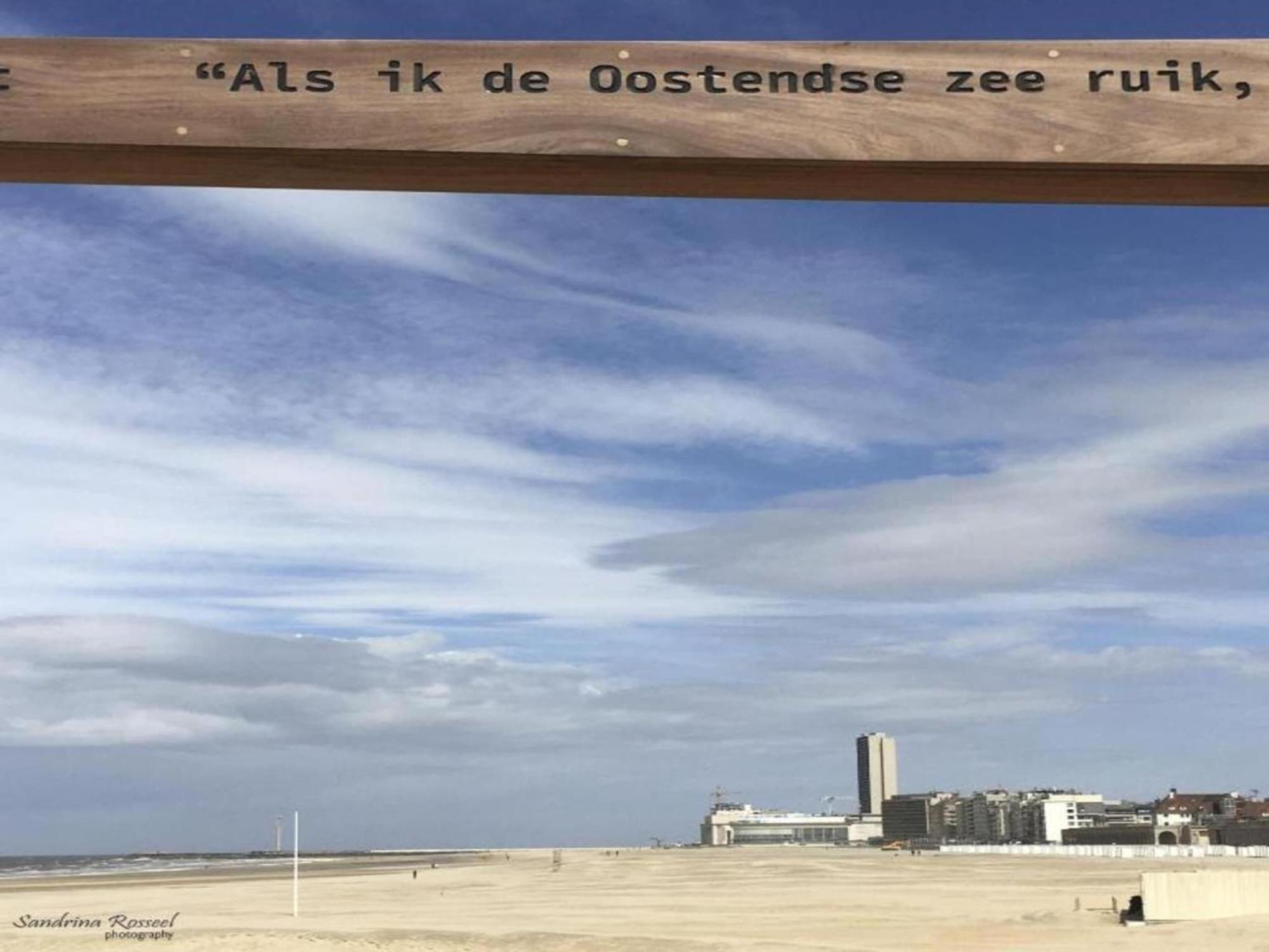 Comfortable Apartment In Oostende With Sea Views Exterior foto